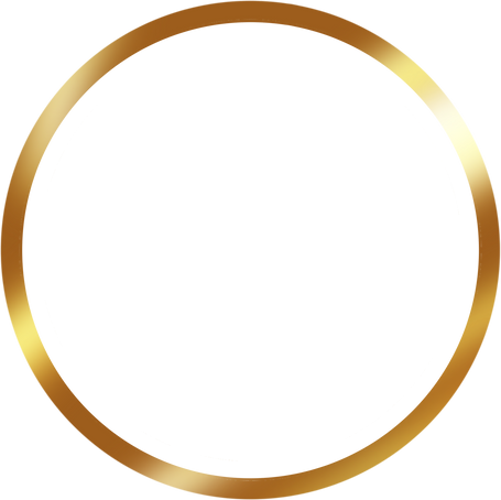 Gold Circle Shape